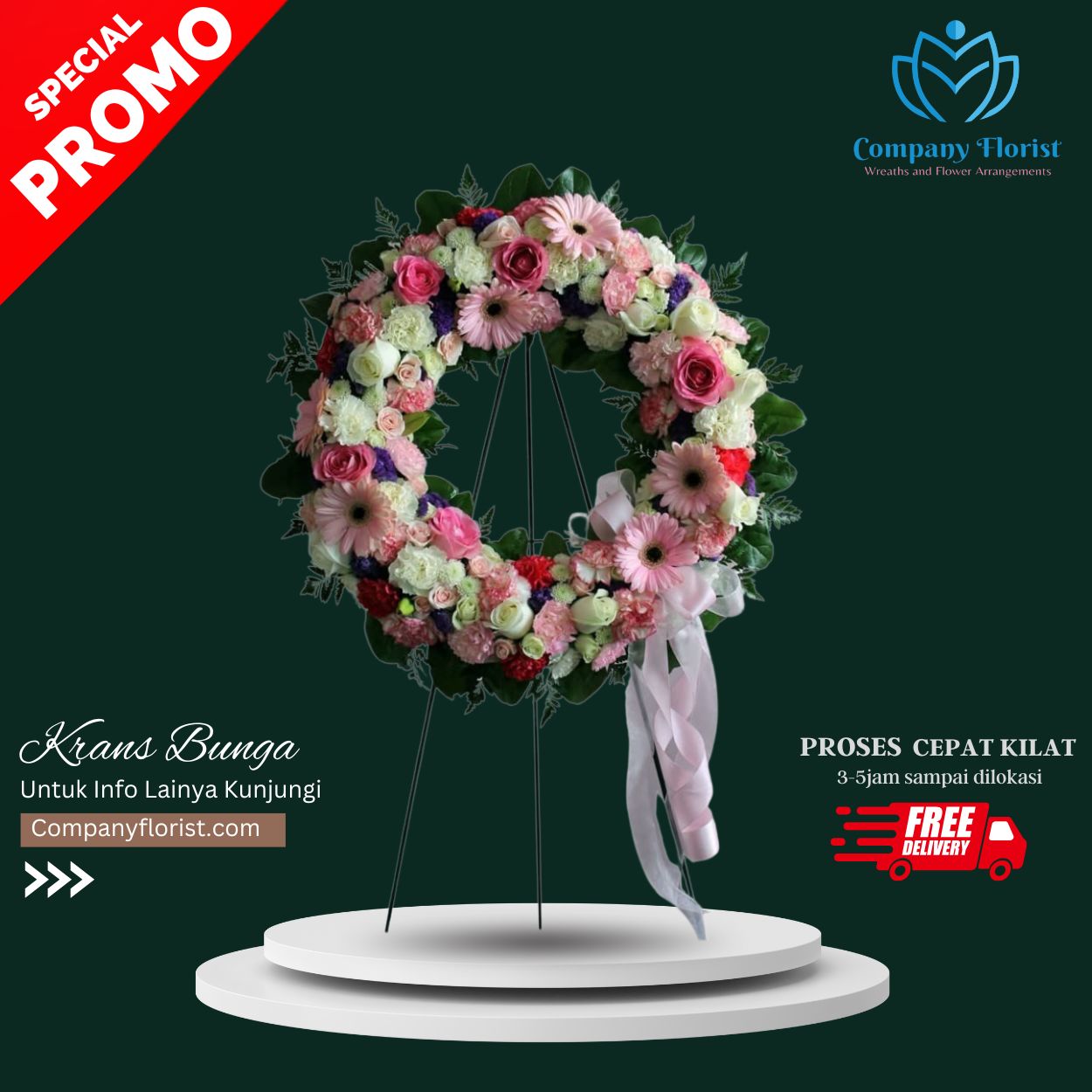 Seraphic Sympathy Flowers – Company Florist